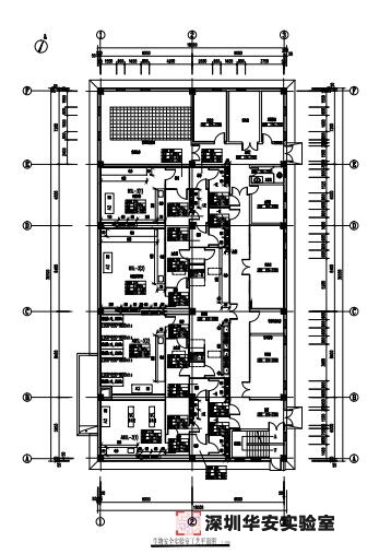 深圳p3实验室平面工艺设计